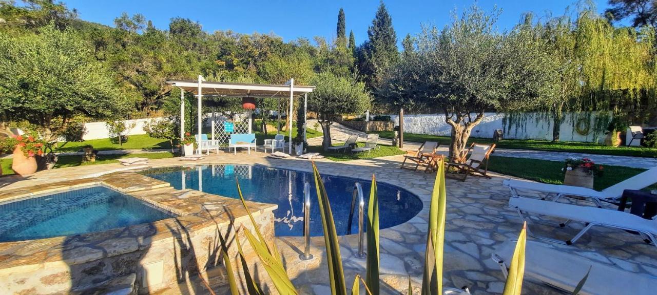 Villa Claire Corfu Achílleion Exterior foto